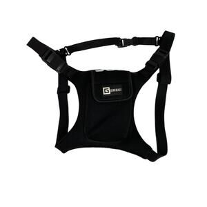 Gear Beast Adult Running Vest Phone Holder Lightweight Black Pocket Adjustable